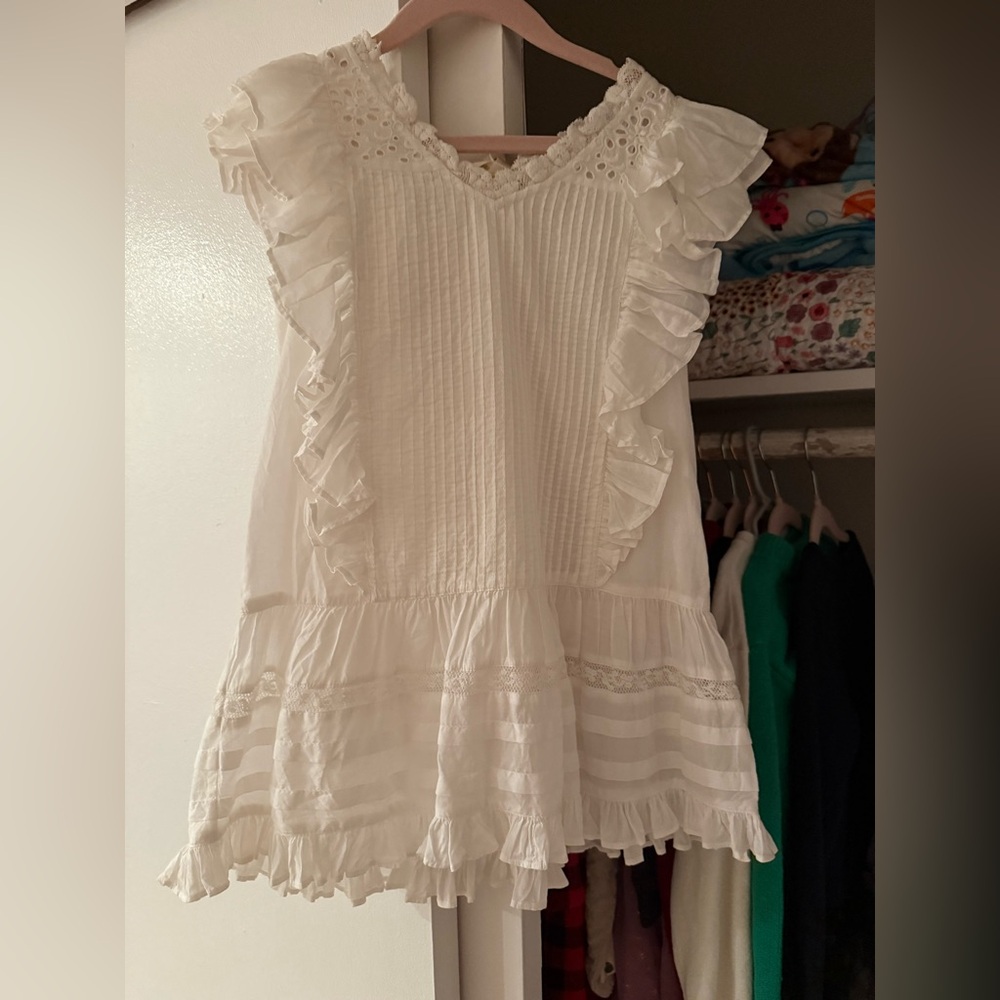 NWT kids White Love Shack Fancy dress